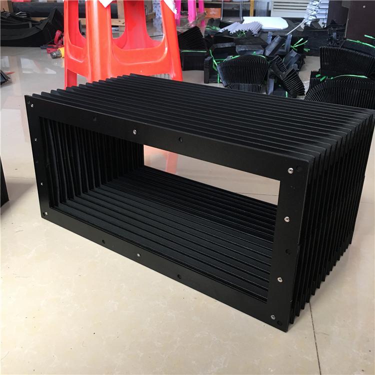 厂家定做方形防护罩 升降平台方形 伸缩防尘罩阻燃耐高温防护罩