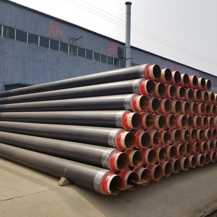 电厂保温钢管 高温聚氨酯直埋保温管 现货供应 聚氨酯直埋管厂家