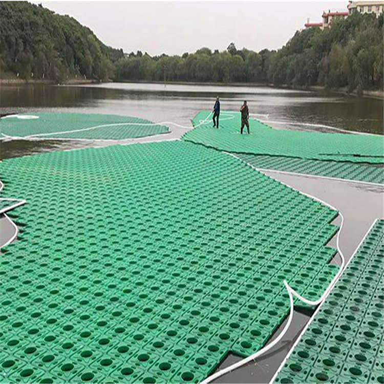 生态浮岛 生态浮床 水上人工浮岛  生态浮岛建造效果图