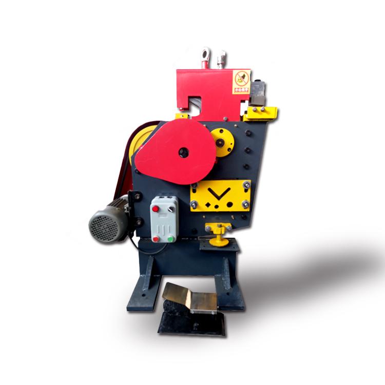 多功能联合冲剪机 汇千冲孔剪切一体机 新型角钢槽钢角铁切断机