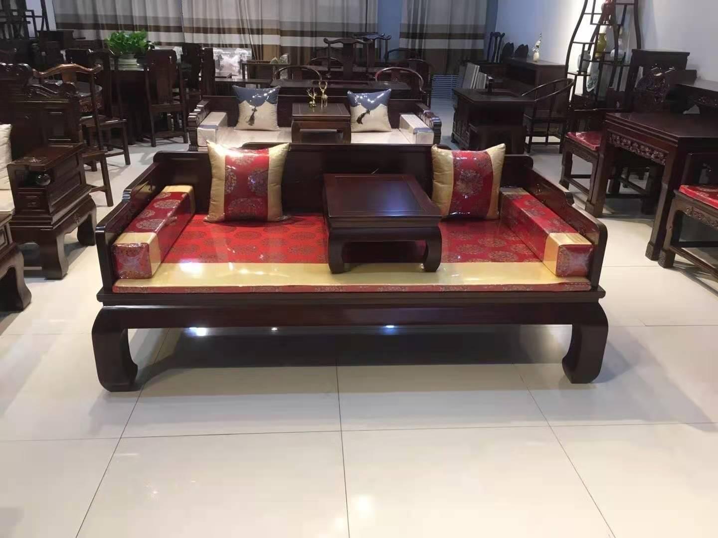 罗汉床  老榆木罗汉床厂家直销