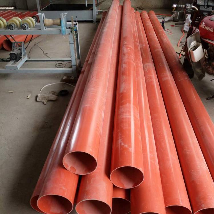 玻璃钢管道 穿线用玻璃钢管150 夹砂管通风管100 玻璃钢管生产销售