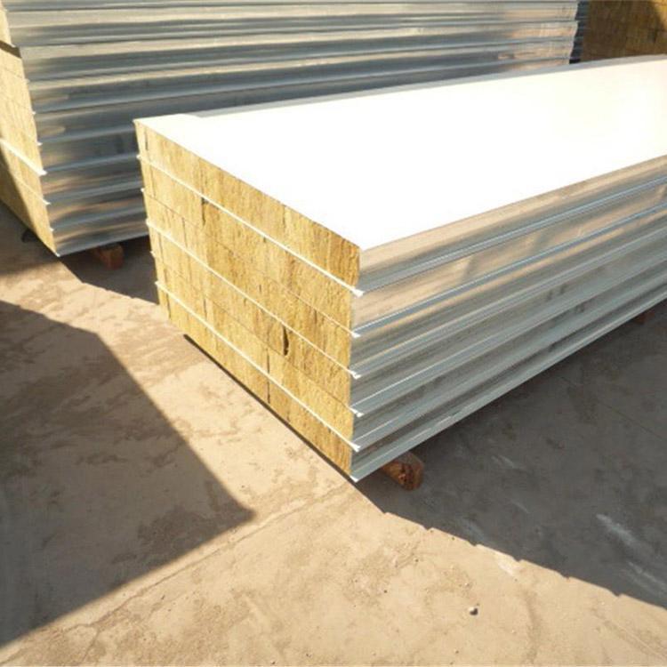 厂家供应 机制岩棉净化板 现货批发岩棉夹芯板 支持定制