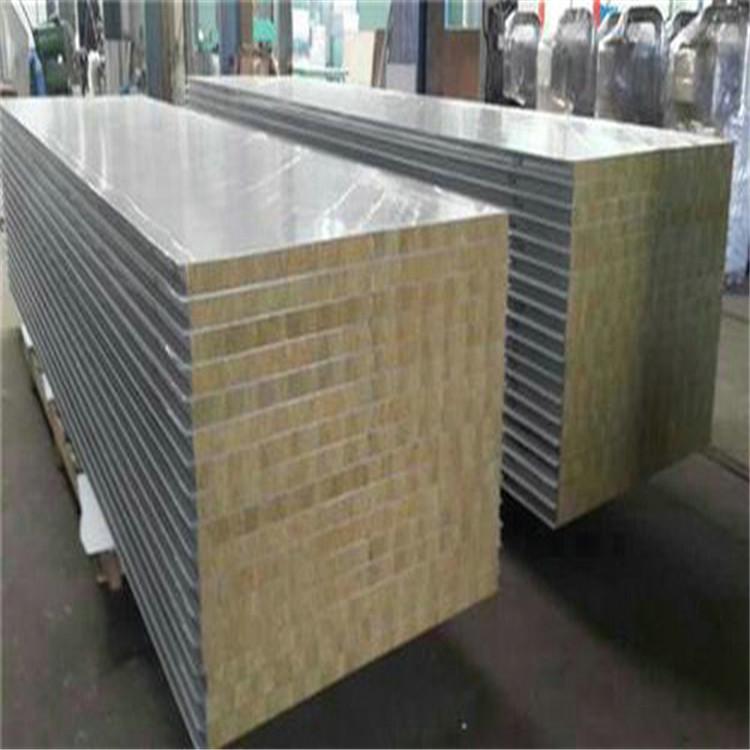 净化手工板洁净车间净化彩钢板手工岩棉净化彩钢板夹芯板厂家批发