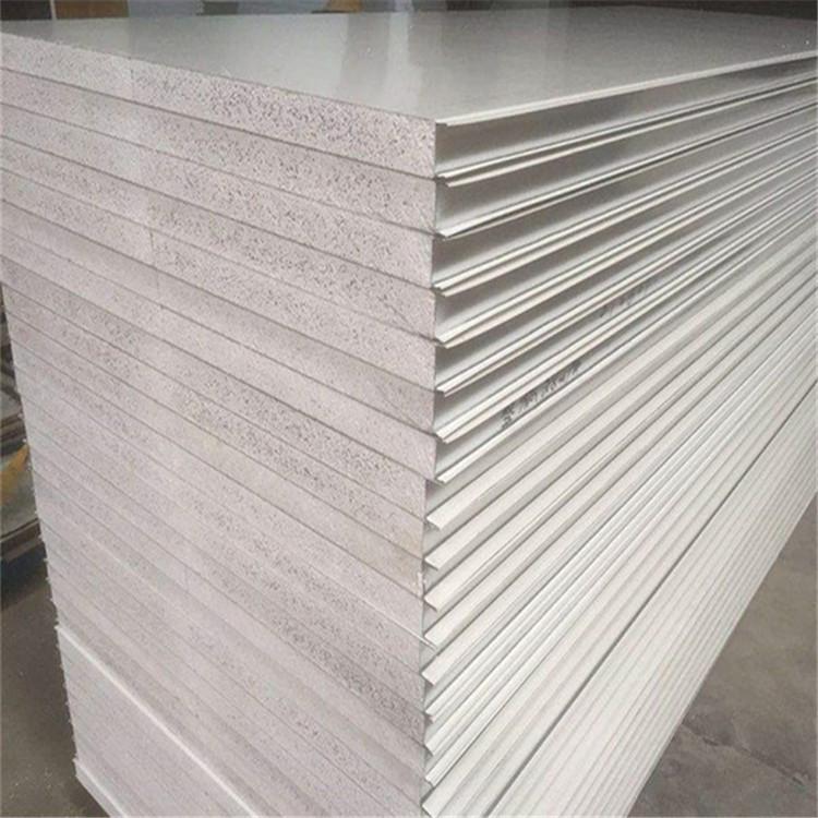 厂家大量供应50mm岩棉净化板 岩棉夹芯机制净化板 净化库板