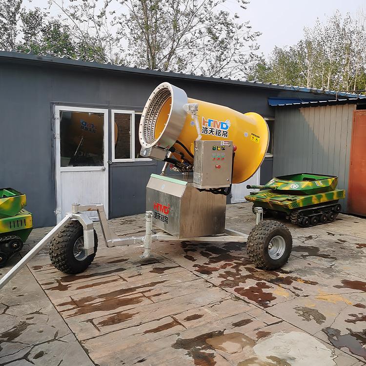 滑雪场戏雪乐园造雪机零度出雪 出售二手九成新造雪机 