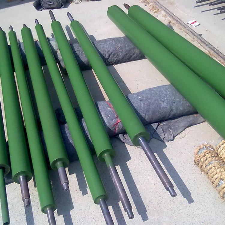 厂家直供轮转机胶辊包胶 UV胶辊加工聚氨酯辊筒 支持加工定制