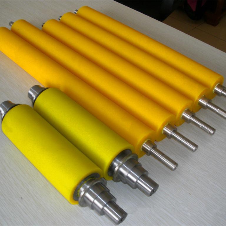 厂家定做供应聚氨酯胶辊 橡胶辊 印刷胶辊 硅胶辊轮 耐高温胶辊