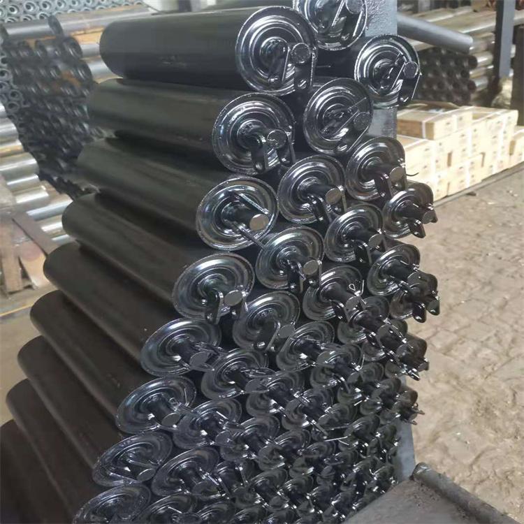 河北腾兴橡塑生产橡胶托锟 吊挂托锟 平行托锟厂家