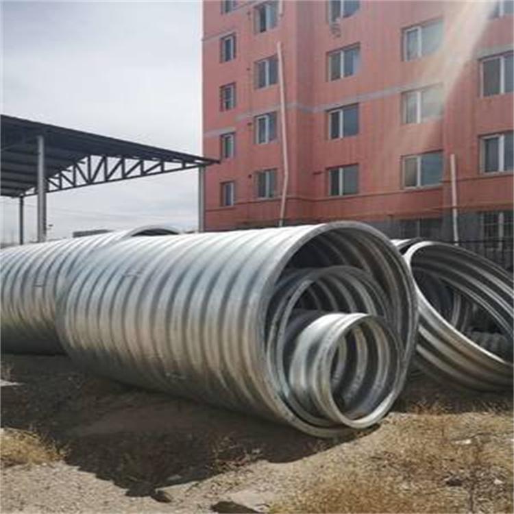 衡通实力商家生产高速分片拼装钢波纹涵管  圆管涵施工