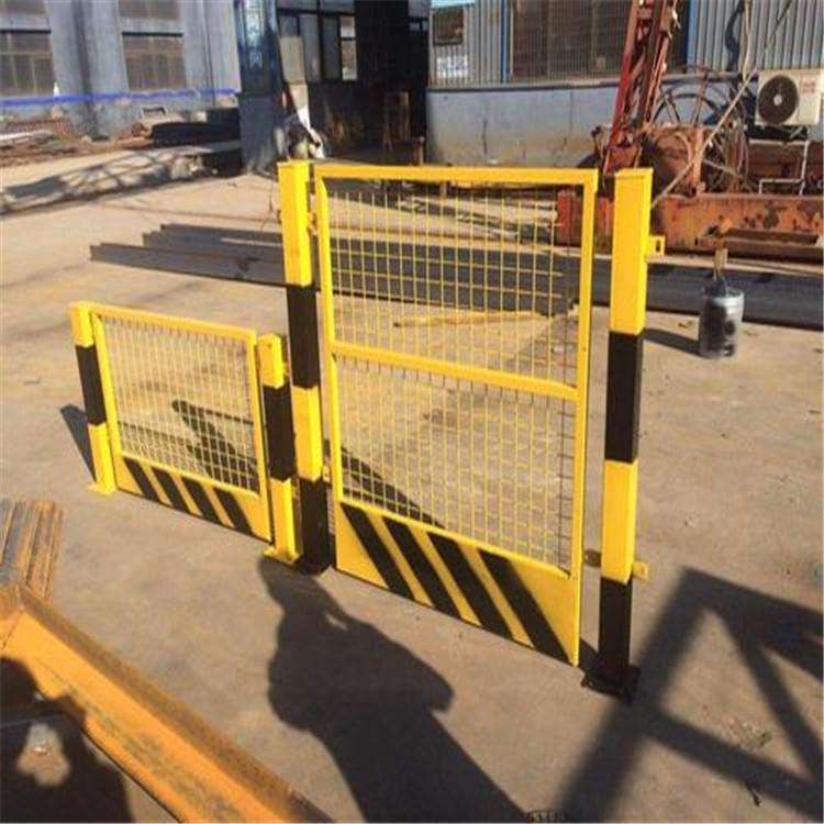 厂家工地黄色活动基坑临边防护栏施工护栏警示隔离活动栏基坑护栏