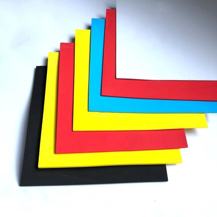 大量现货黑白色高密度EVA泡棉板材