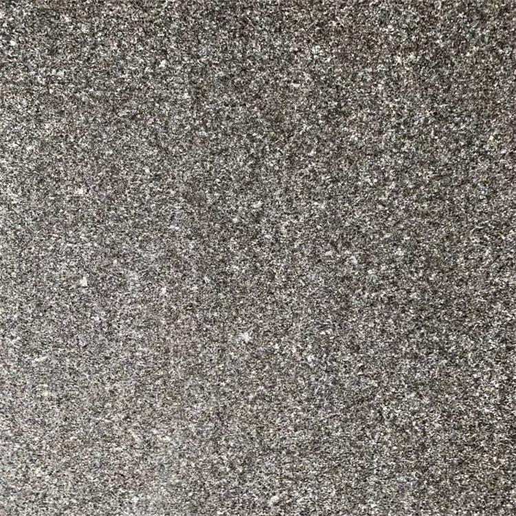 芝麻灰石材 芝麻黑花岗岩 道路小区人行道 瀚腾