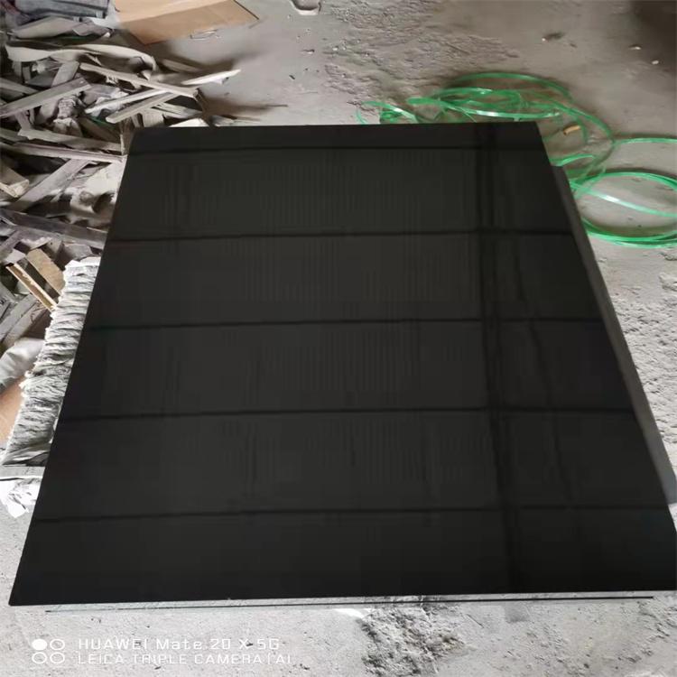 条板光面 中国黑石材碑板供应 承接定制 瀚腾加工