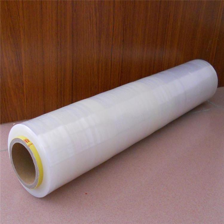 PE拉伸膜缠绕膜厂家 自粘包装用打包塑料围膜 透明环保批发