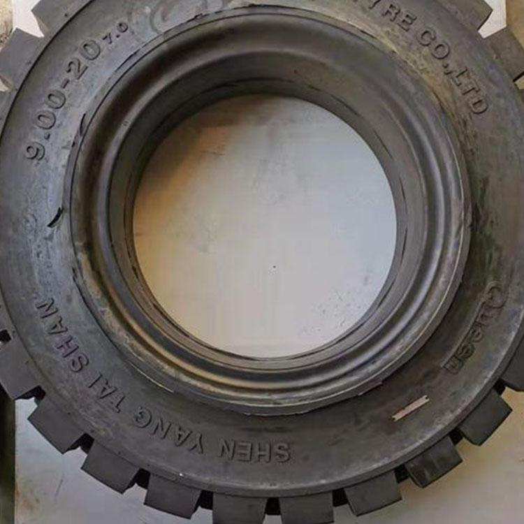 高空作业车实心轮胎 高空实心轮胎尺寸规格