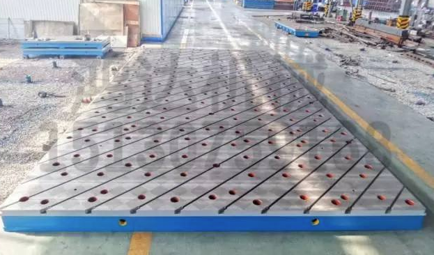 T型槽平台铸造、加工、安装调试 