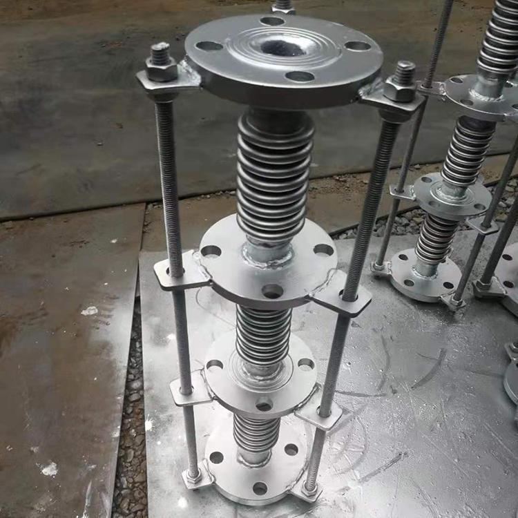 耐腐内衬四氟橡胶补偿器小拉杆/大拉杆衬四氟套筒波纹补偿器