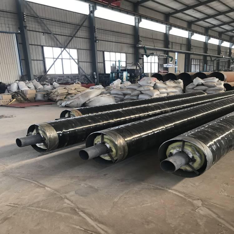 钢套钢蒸汽保温钢管