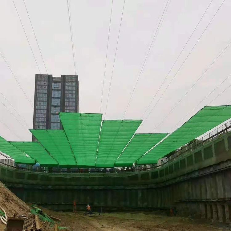 新型防尘措施-全自动防尘天幕系统在全国开展示范