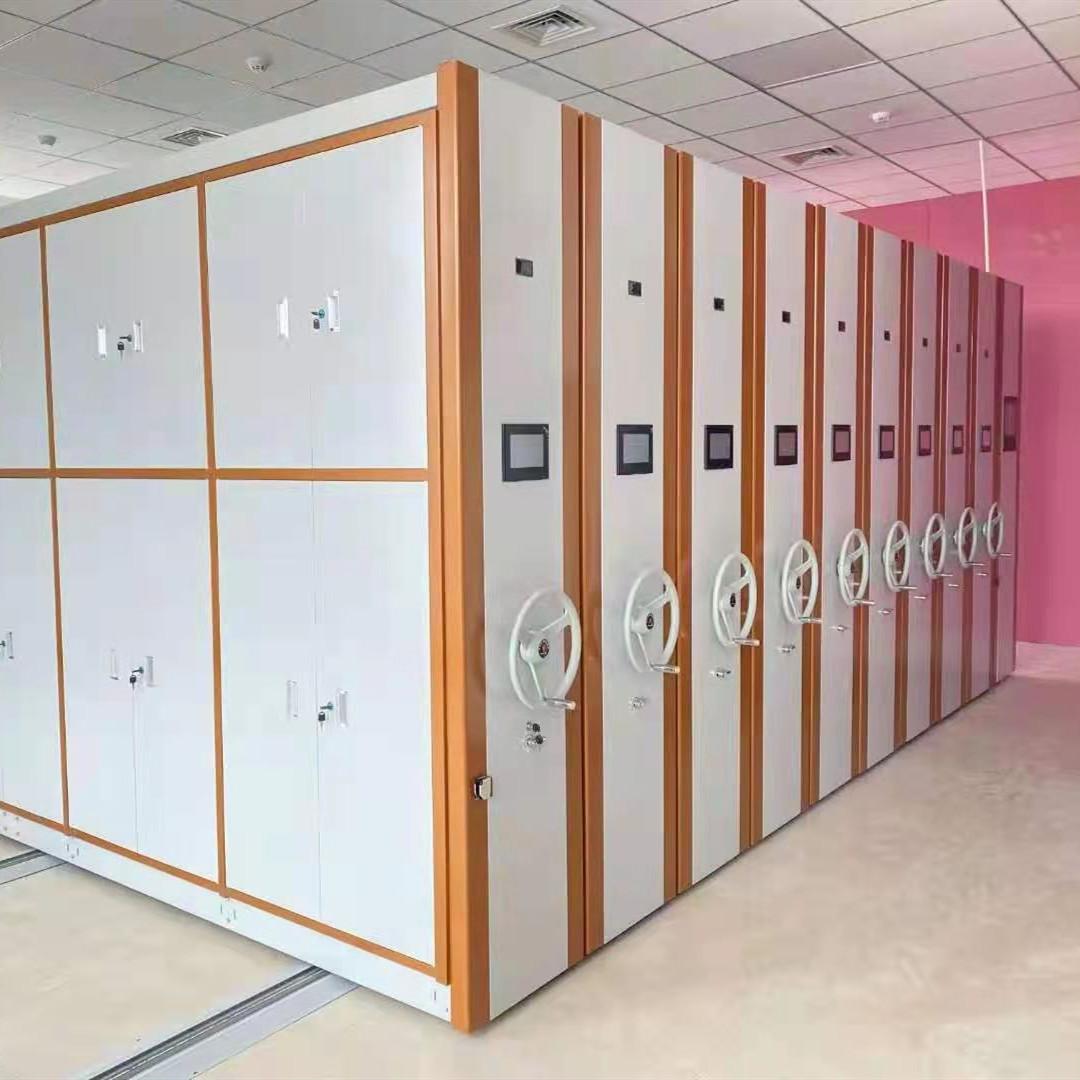 密集架 移动密集档案柜 文件库房档案密集柜单位轨道档案凭证柜