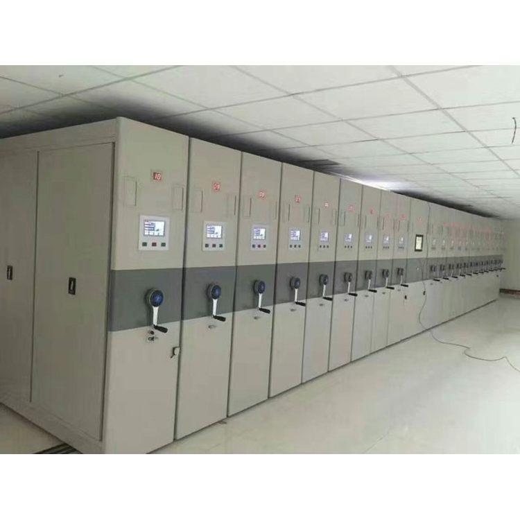密集架厂家供应钢制移动智能档案密集架 档案手动密集柜档案柜