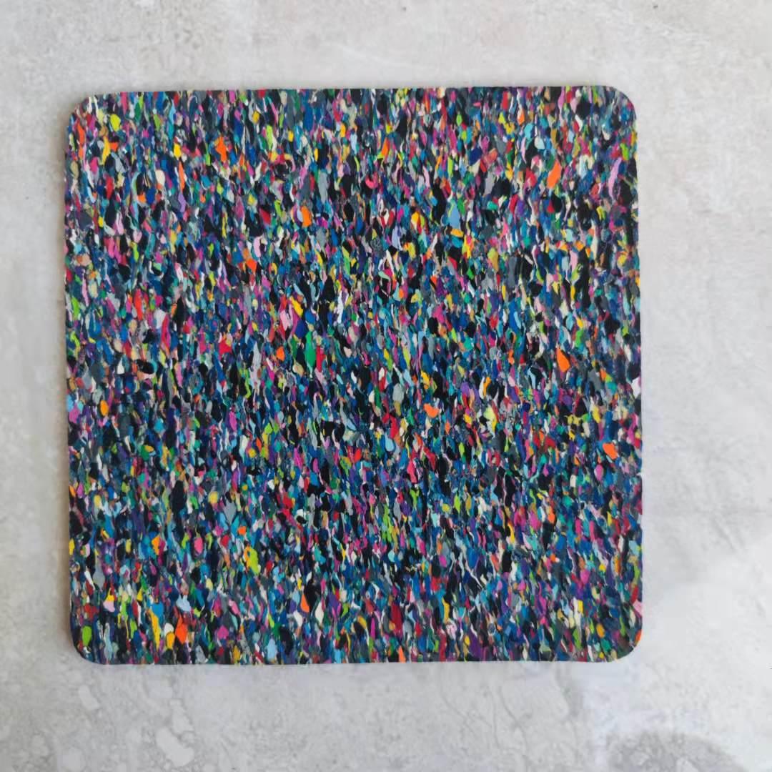 山东3厚黑色橡胶隔震垫   聚氨酯橡胶减震垫  久德节能