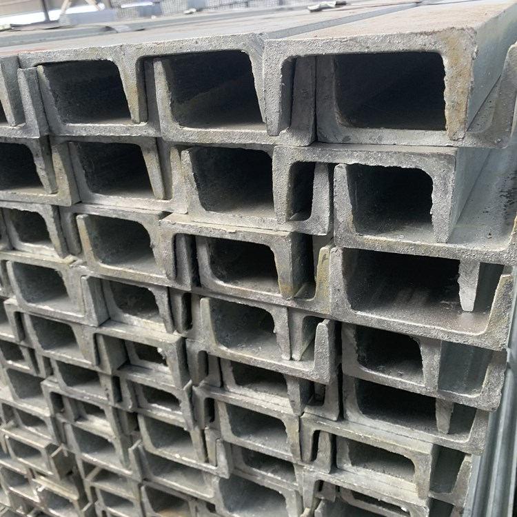 热镀锌槽钢厂 镀锌槽钢规格齐全 现货供应 达江商贸