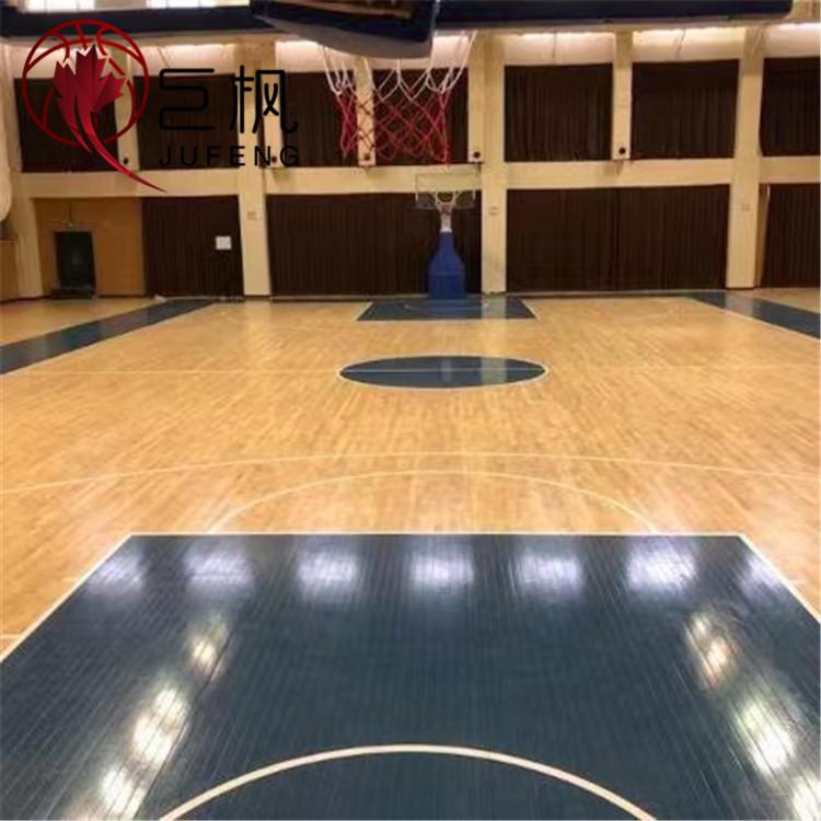 AB级枫桦木体育馆地板  篮球馆专用运动木地板  室内体育馆专用运动地板