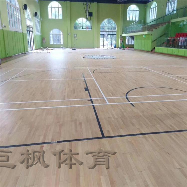 篮球馆运动木地板 羽毛球馆运动木地板 排球馆运动木地板 壁球馆运动木地板巨枫供应
