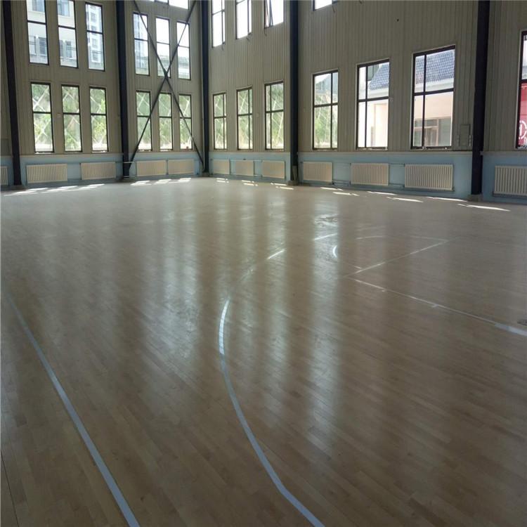 厦门体育训练中心用木地板规格参数 