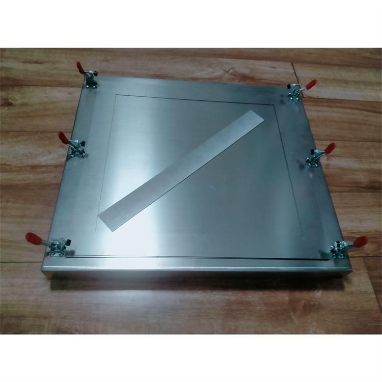 涂料成型框350*320*1.5mm涂膜模具模框防水卷材涂料成型模框（含不锈钢底座）