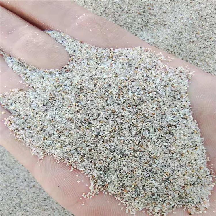 厂家直销海砂 圆粒砂批发 圆粒砂厂家