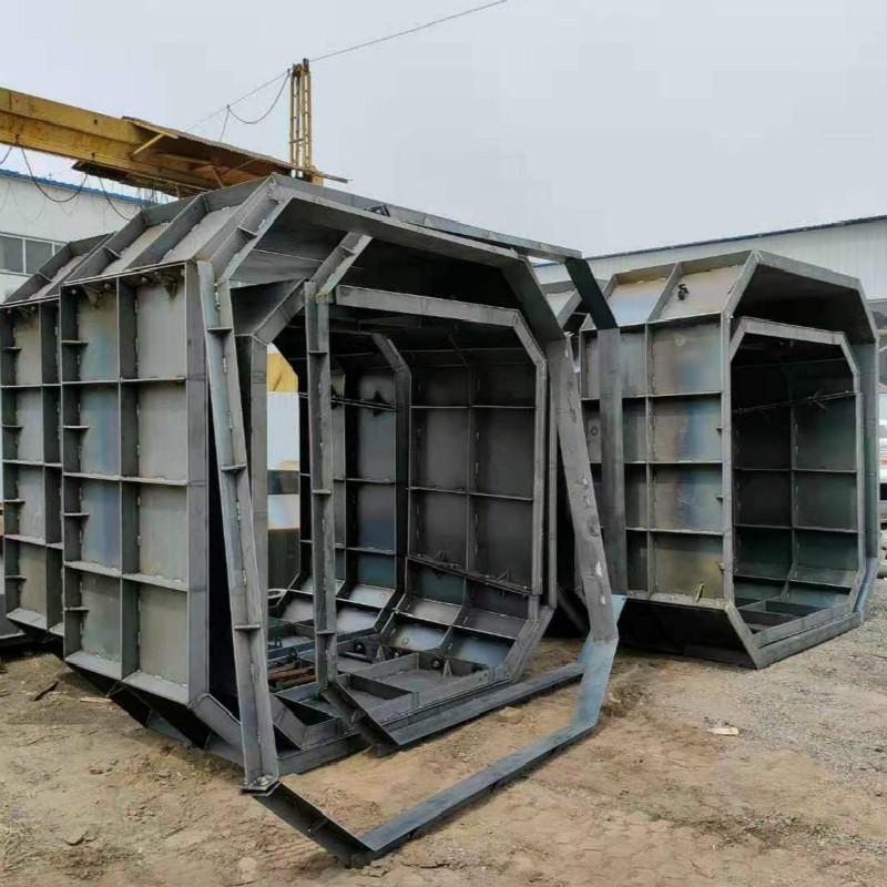 化粪池钢模具 方形化粪池模具 卧式化粪池钢模具定制 建睿