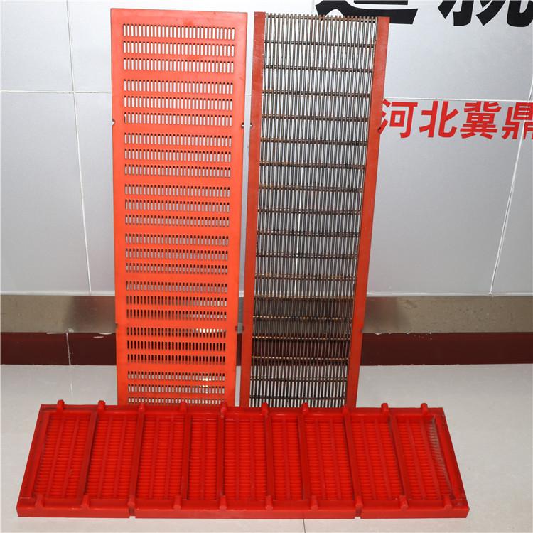 聚氨酯振动筛筛网 分级聚氨酯筛板 聚氨酯骨架筛板 PU筛网筛板 河北冀鼎筛网