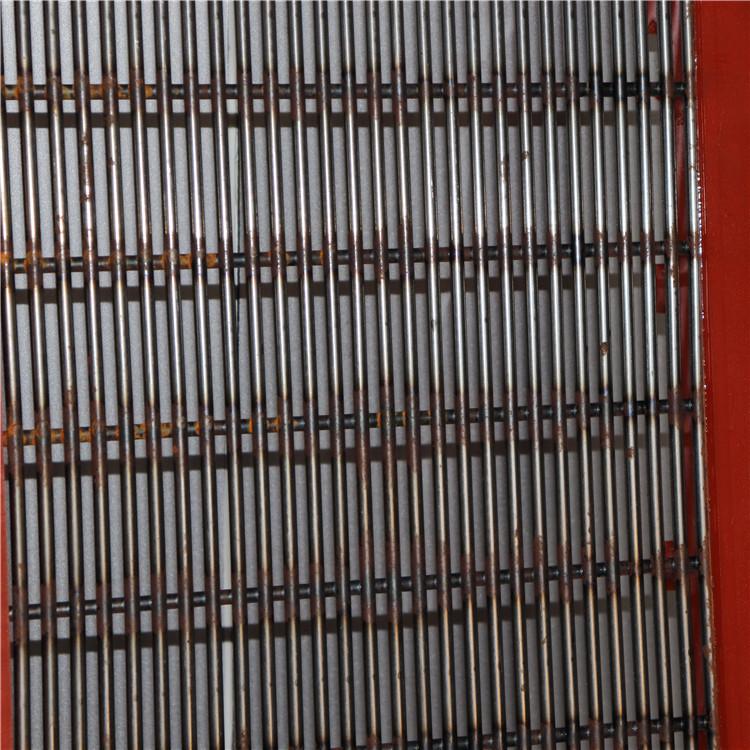 冀鼎聚氨酯 骨架式大孔筛网 弛张筛网 圆条编织筛网