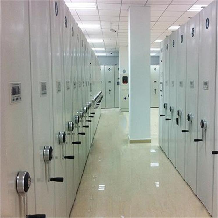 档案室密集架 手摇式移动密集柜 全封闭密集柜生产厂家