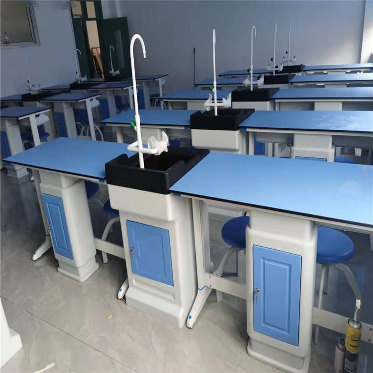 全钢实验台 学校试验台 实验室中央操作台实验桌试验边台