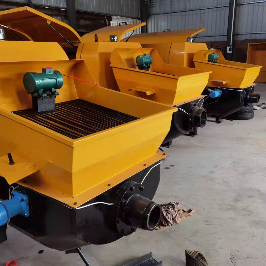 厂家定制二次构造柱泵细石上料机 卧式混凝土输送泵