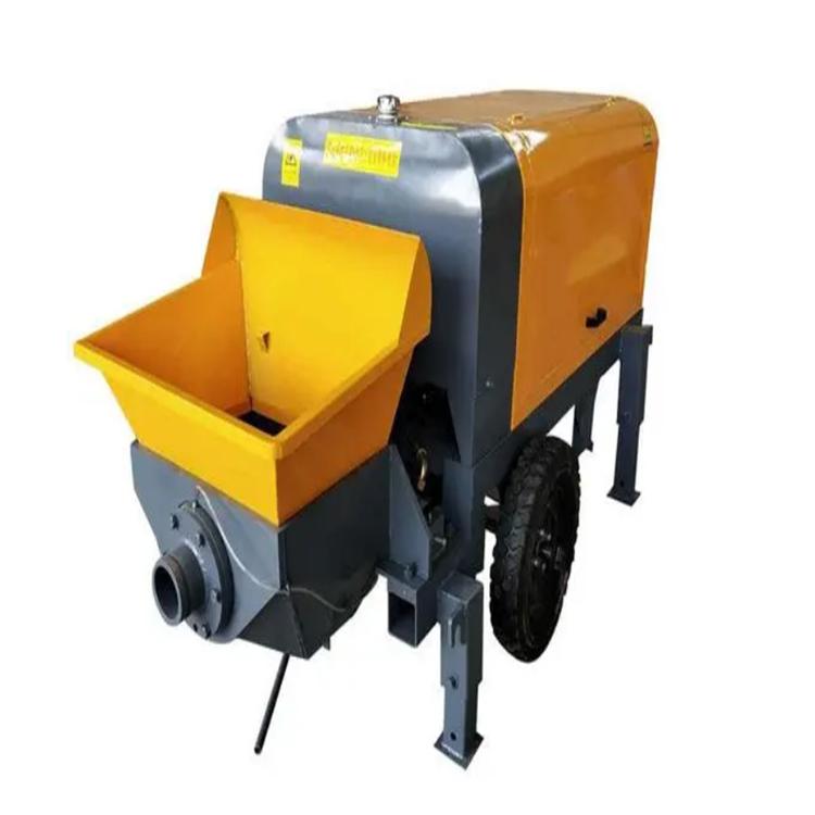 混凝土输送泵拖泵 隧道混凝土输送泵 大颗粒拖泵