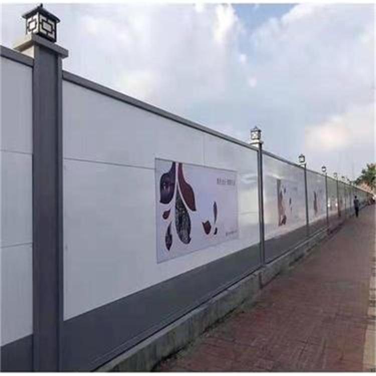 供应工地临时围挡_PVC围挡