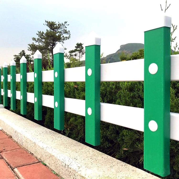 绿化带围栏 金开 pvc材质草坪护栏 颜色可定制