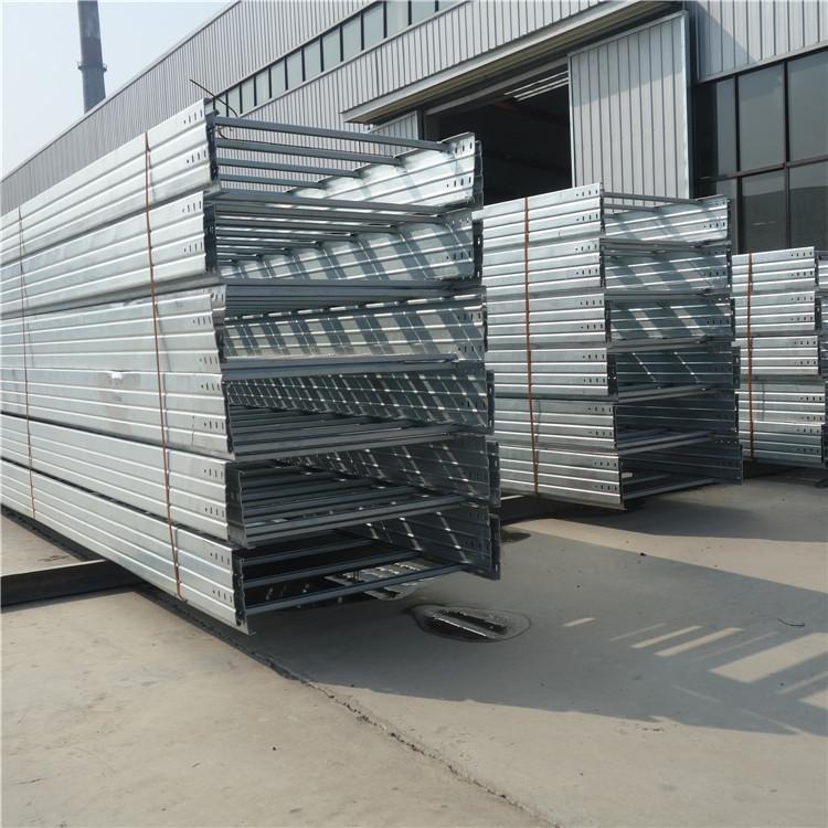 304不锈钢桥架热浸锌槽式网络电缆桥架喷塑镀锌防火铝合金桥架