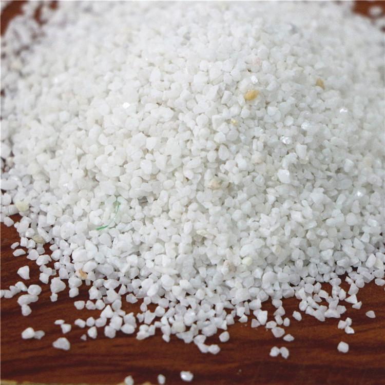 高纯度窑炉熔融石英砂 石英砂耐强酸  石英砂价格 厂家供应 捷晶