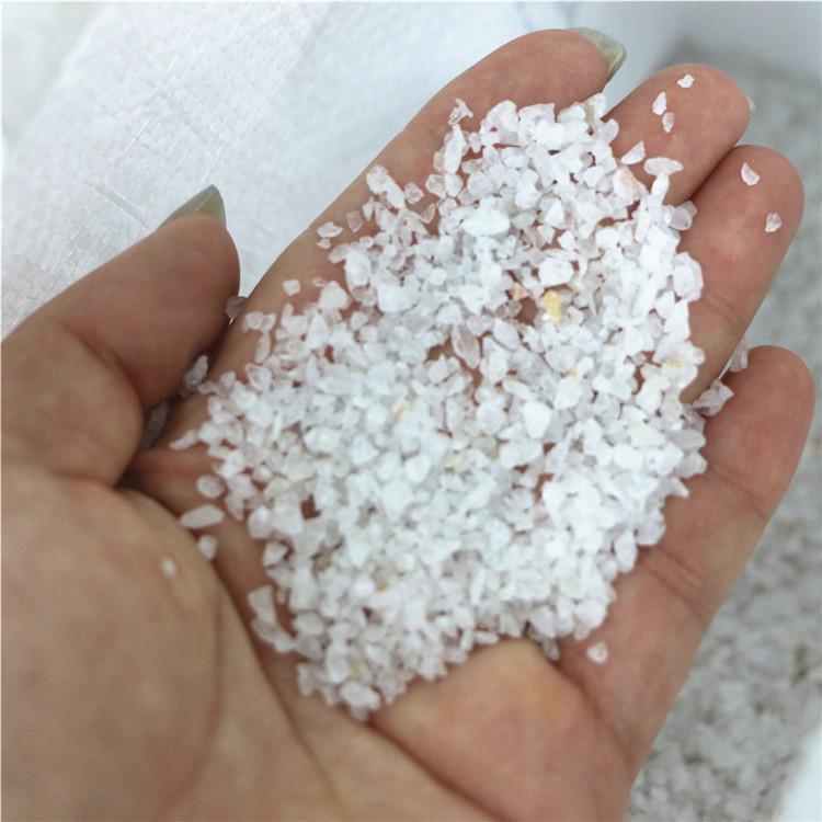 高纯度窑炉熔融石英砂 石英砂耐强酸  石英砂价格 厂家供应 捷晶