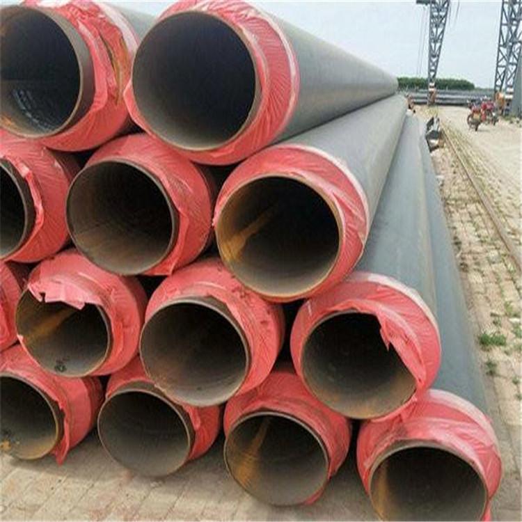 聚氨酯直埋保温管 聚氨酯保温螺旋钢管 耐高温聚氨酯保温管