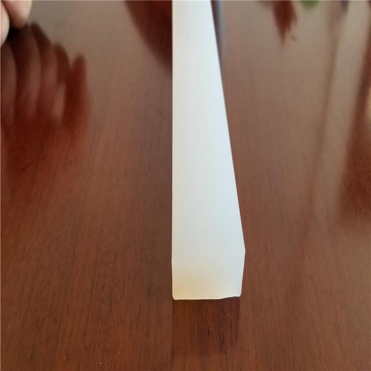 透明硅胶密封条捷瑞橡胶 高弹性实心硅胶棒