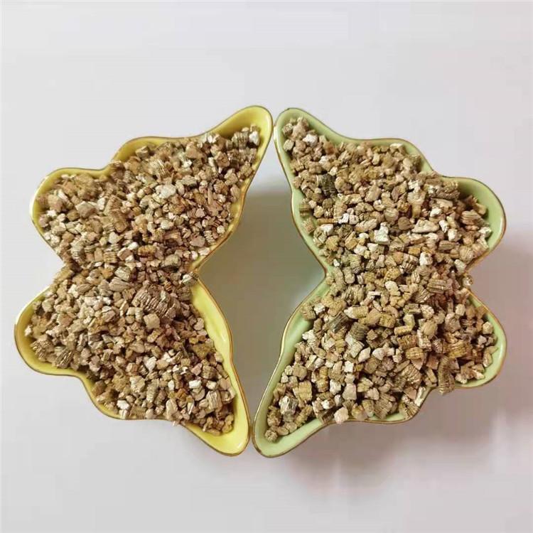 防火涂料用膨胀轻质耐火材料蛭石 阻火模块用红蛭石