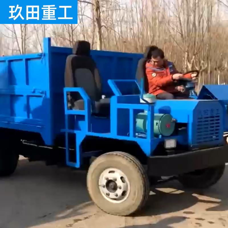 玖田厂家全地形四驱矿山车翻斗自卸车双顶自卸矿用运输车农用四不像车定制生产加工