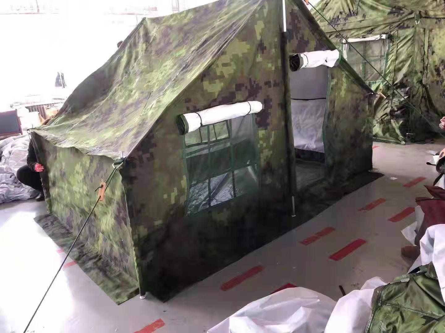 便携式5人棉帐篷 插杆帐篷  户外帐篷 野营帐篷